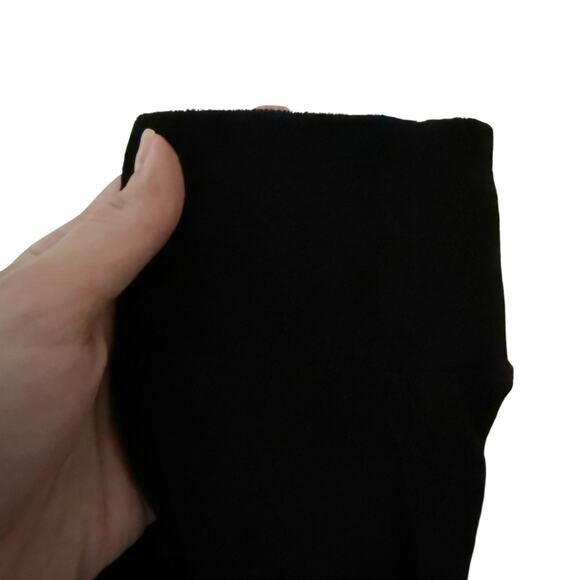 Eileen Fisher Women's Large Black Velour L/S Drop Shoulder Tunic Sweatshirt - Picture 8 of 10